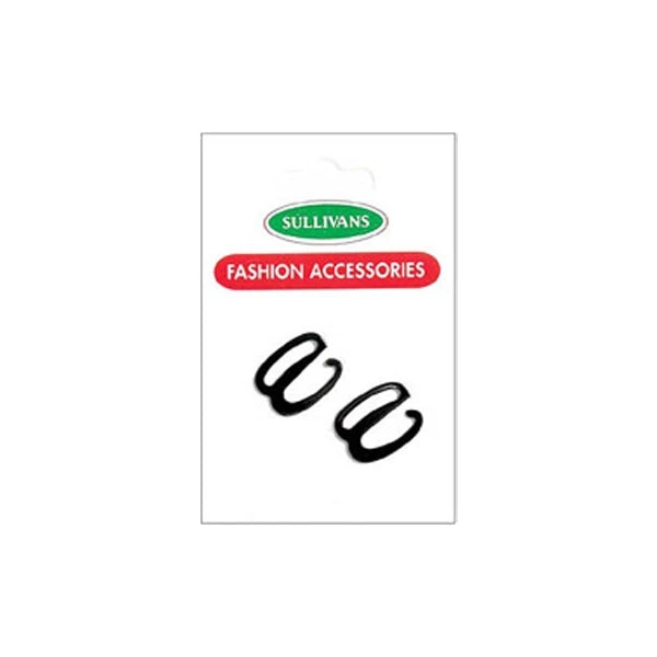 Sullivans Bra Hook, Black-13 Mm 1 Sullivans Bra Hook, Black-13 Mm
