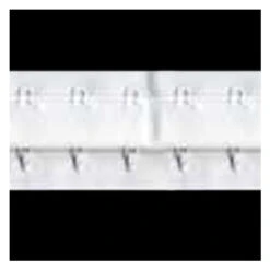 Sullivans Hook & Eye Tape Double Row, White- 45 Mm