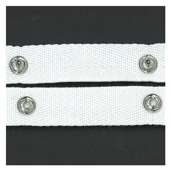 Sullivans Lingerie Snap Fastener Tape, White- 20 Mm 1 Sullivans Lingerie Snap Fastener Tape, White- 20 Mm