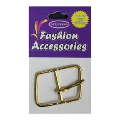 Sullivans Buckle Metal Oval, Silver- 19mmx12mm