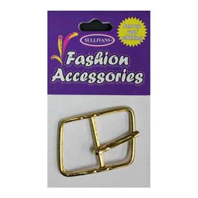 Sullivans Buckle Metal Oval, Silver- 19mmx12mm 1 Sullivans Buckle Metal Oval, Silver- 19mmx12mm