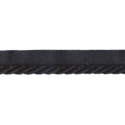 Sullivans Cord Flanged, Black- 5 Mm