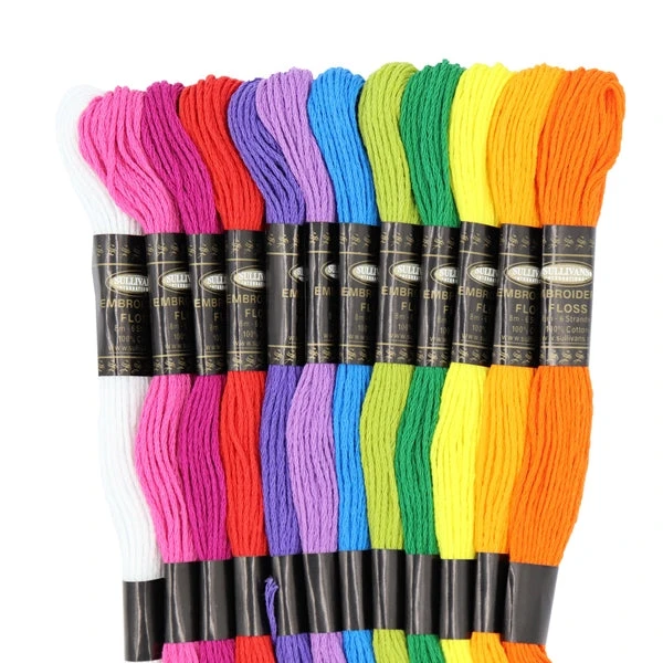 Sullivans Embroidery Floss, Summer- 8m 2 Sullivans Embroidery Floss, Summer- 8m - Image 2