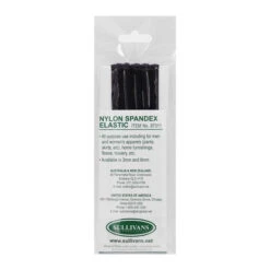 Sullivans Elastic, Black- 3 Mm 5 Sullivans Elastic, Black- 3 Mm -Sullivans Sales 30522411 1