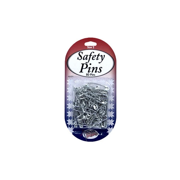 Sullivans Quilters Safety Pins, Silver- Size 2 1 Sullivans Quilters Safety Pins, Silver- Size 2