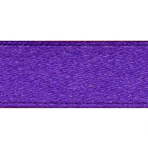 Double Sided Satin Ribbon, Purple- 15mm X 4m 1 Double Sided Satin Ribbon, Purple- 15mm X 4m