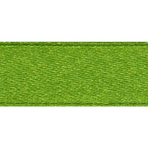 Double Sided Satin Ribbon, Bright Green- 22mm X 3m 1 Double Sided Satin Ribbon, Bright Green- 22mm X 3m
