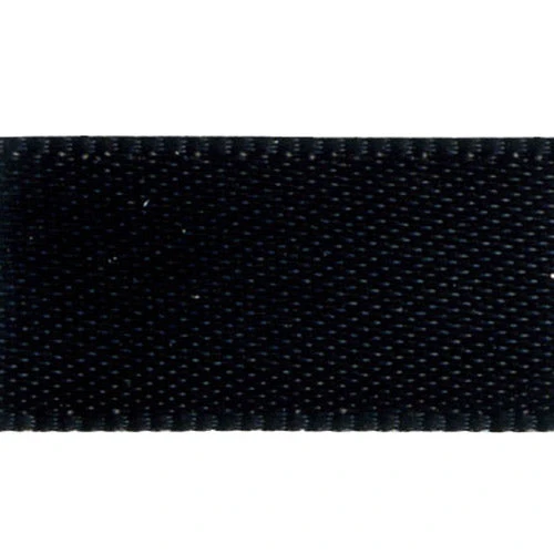 Double Sided Satin Ribbon, Black- 22mm X 3m 1 Double Sided Satin Ribbon, Black- 22mm X 3m