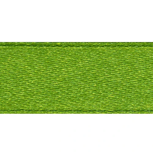 Double Sided Satin Ribbon, Bright Green- 38mm X 2m 1 Double Sided Satin Ribbon, Bright Green- 38mm X 2m