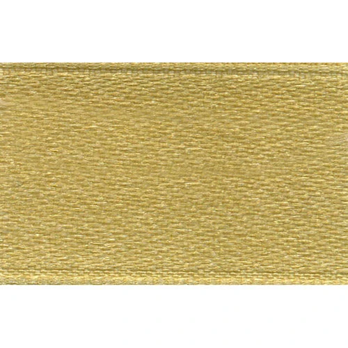 Double Sided Satin Ribbon, Aussie Gold- 38mm X 2m 1 Double Sided Satin Ribbon, Aussie Gold- 38mm X 2m