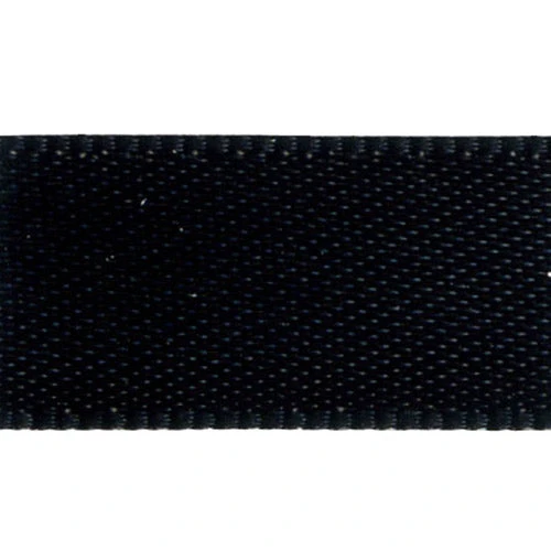 Double Sided Satin Ribbon, Black- 38mm X 2m 1 Double Sided Satin Ribbon, Black- 38mm X 2m