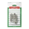 Assorted Nickel Safety Pins- 24pk