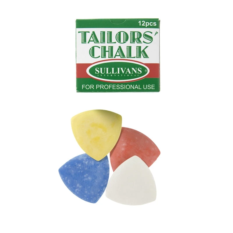 Sullivans Tailor's Chalk, Assorted- 12pk 1 Sullivans Tailor's Chalk, Assorted- 12pk