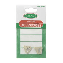 Sullivans Lingerie Accessories, Metal Hook Size 9mm- Skin