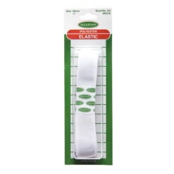 Sullivans Elastic Woven, White- 20mm X 2m