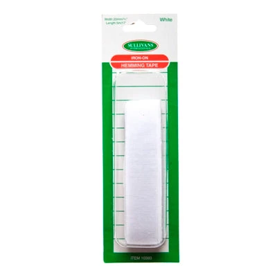 Sullivans Iron On Hemming Tape, White 1 Sullivans Iron On Hemming Tape, White