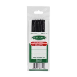 Sullivans Elastic, Black- 3 Mm
