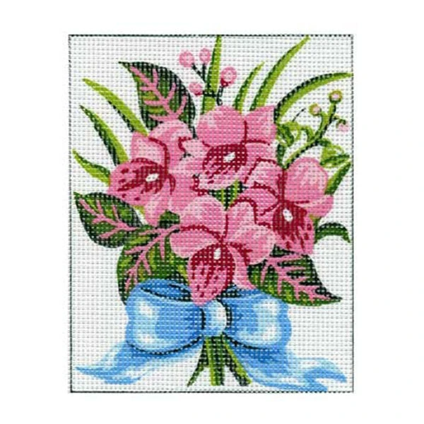 Sullivans Tapestry, Pink Flowers- 20x25cm 1 Sullivans Tapestry, Pink Flowers- 20x25cm