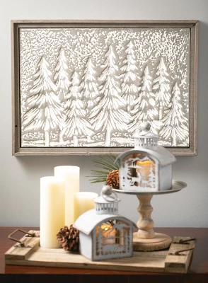 Sullivans Iron Tree Wall Decor 17.75"H White 3 Sullivans Iron Tree Wall Decor 17.75"H White - Image 3