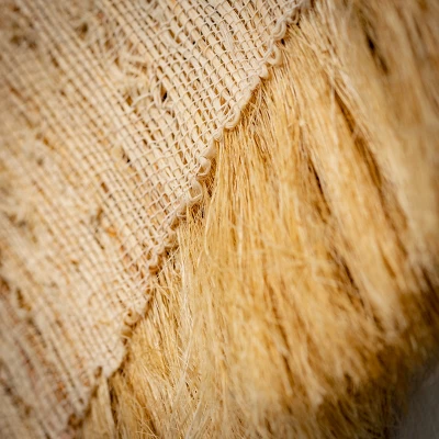 Sullivans Rattan Woven Fiber Wall Decor 41.5"H Brown 1 Sullivans Rattan Woven Fiber Wall Decor 41.5"H Brown