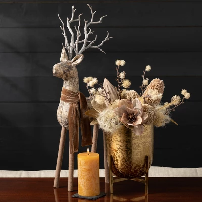 Brown Sugar Pillar Candles - Set Of 2 5 Brown Sugar Pillar Candles - Set Of 2 - Image 5