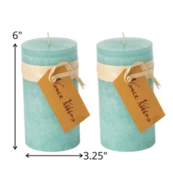 Sea Foam Pillar Candles - Set Of 2 5 Sea Foam Pillar Candles - Set Of 2 -Sullivans Sales GUEST 4aa7b48a b29f 4ac9 aca8 7042aa1fbfe5