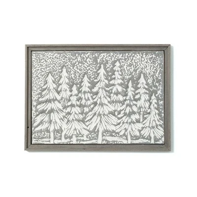 Sullivans Iron Tree Wall Decor 17.75"H White 4 Sullivans Iron Tree Wall Decor 17.75"H White - Image 4