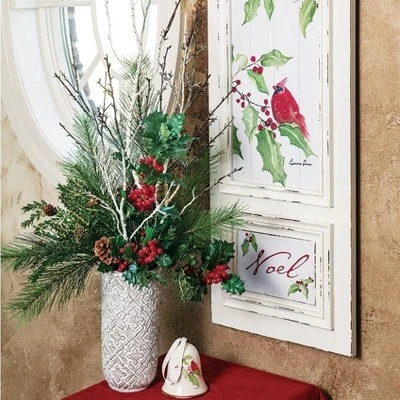 Sullivans Cement Flower Designed Planter 1 Sullivans Cement Flower Designed Planter