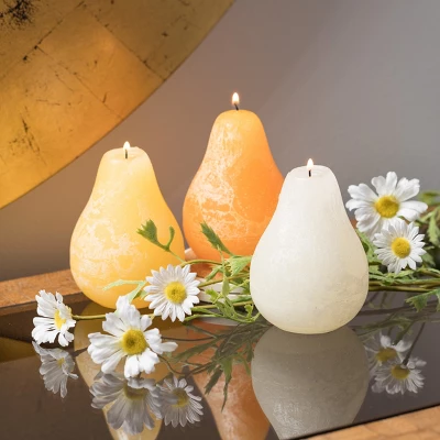 Sunny Pear Candles Kit - Set Of 3 1 Sunny Pear Candles Kit - Set Of 3