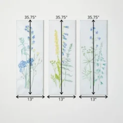 Sullivans Herb Inspired Wall Panel Set Of 3, 35.75"H Multicolored 5 Sullivans Herb Inspired Wall Panel Set Of 3, 35.75"H Multicolored -Sullivans Sales GUEST b948034c 69fd 412a ab8c af8c1e9e6fe1