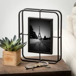 Sullivans Abstract Wire Tabletop Frame 10.25"H Black 9 Sullivans Abstract Wire Tabletop Frame 10.25"H Black -Sullivans Sales GUEST ce96d202 da55 4b1d bd74 694aa9c401ae