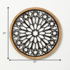 Sullivans Pierced Metal Wall Medallion 25"H Black 9 Sullivans Pierced Metal Wall Medallion 25"H Black -Sullivans Sales GUEST cfd61fdb d6ed 443c bc7e d36d1aaefc2a