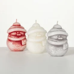3.25"H Sullivans Jolly Snowman Candle Trio; Multicolored 5 3.25"H Sullivans Jolly Snowman Candle Trio; Multicolored -Sullivans Sales GUEST d5c0343d 9ffd 42fb 8a7c da73cecf9e44