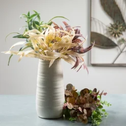 Sullivans Tall Ceramic Vase 11.5"H Off-White -Sullivans Sales GUEST e82548c6 978b 4a2d 8dcc 926a825ee6a2