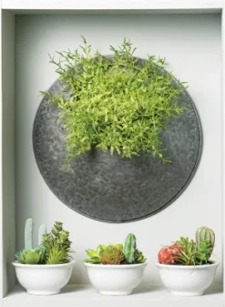Sullivans Feather Fern Half Orb Decorative Filler -Sullivans Sales GUEST eaed0415 4801 4eee 89ee fec5c8a057bb